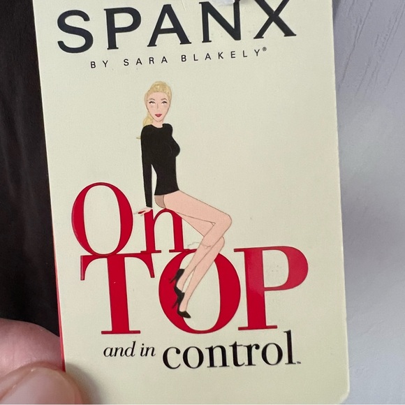 NWT Spanx Sleeveless Turtleneck Size XL Bittersweet On Top and in Control Brown - Picture 6 of 10